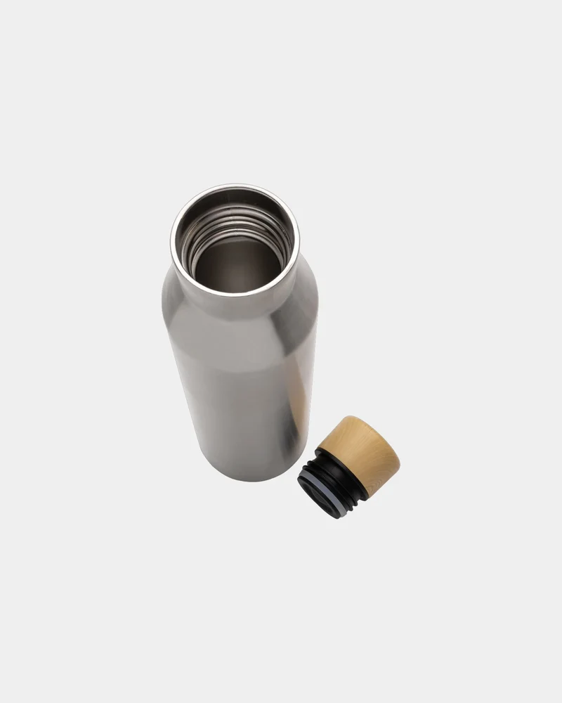 Bouteille isotherme acier inoxydable recyclé 600ml à personnaliser