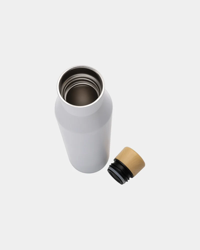 Bouteille isotherme acier inoxydable recyclé 600ml à personnaliser
