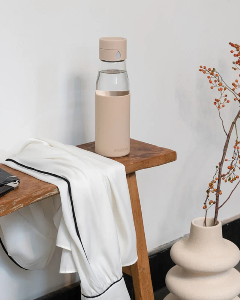 Bouteille en verre 600ml Ukiyo à personnaliser