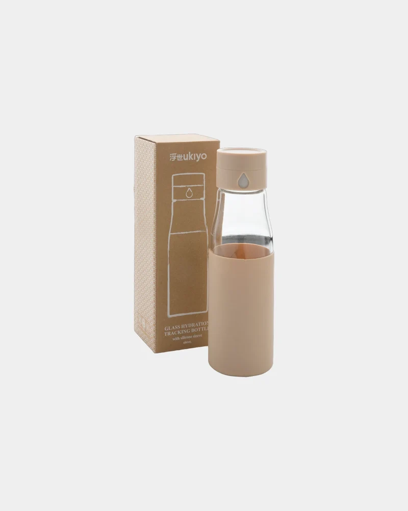 Bouteille en verre 600ml Ukiyo à personnaliser