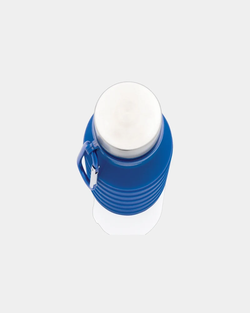 Bouteille silicone pliable étanche 550ml à personnaliser