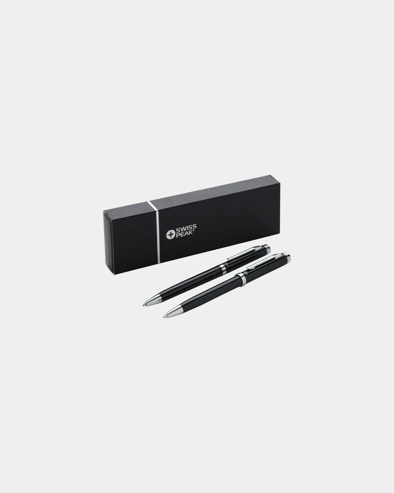 Set stylos acier Luzern à personnaliser