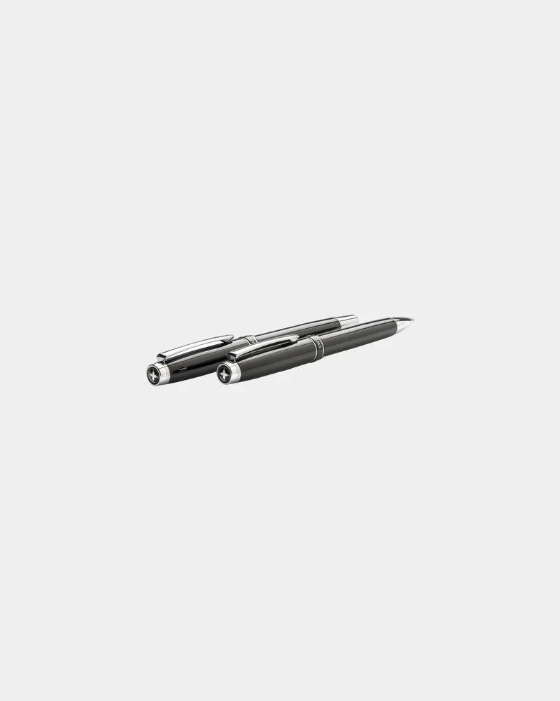 Set stylos laiton et acier à personnaliser