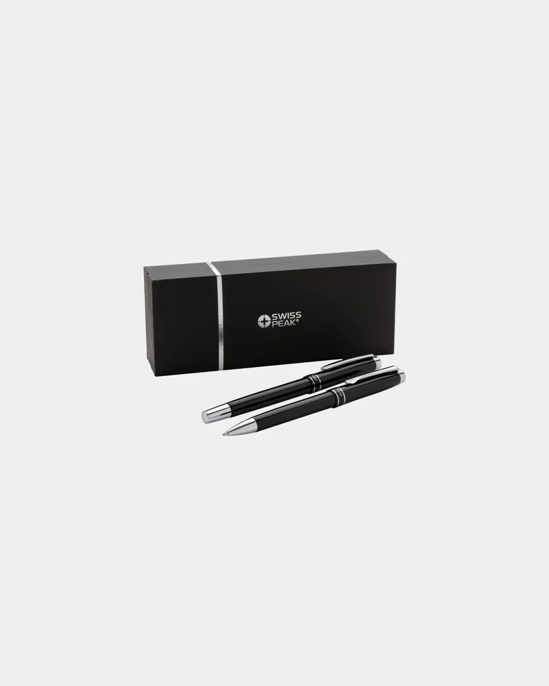 Set stylos laiton et acier à personnaliser