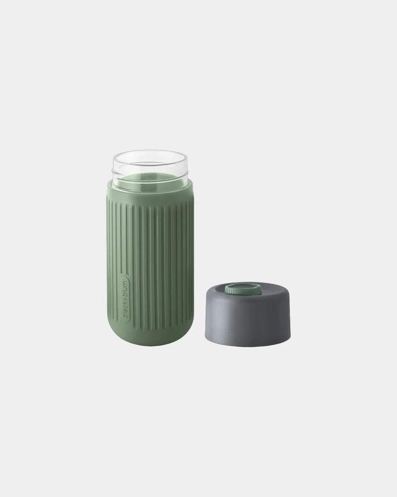 Tasse de voyage en verre 340ml Black + Blum à personnaliser