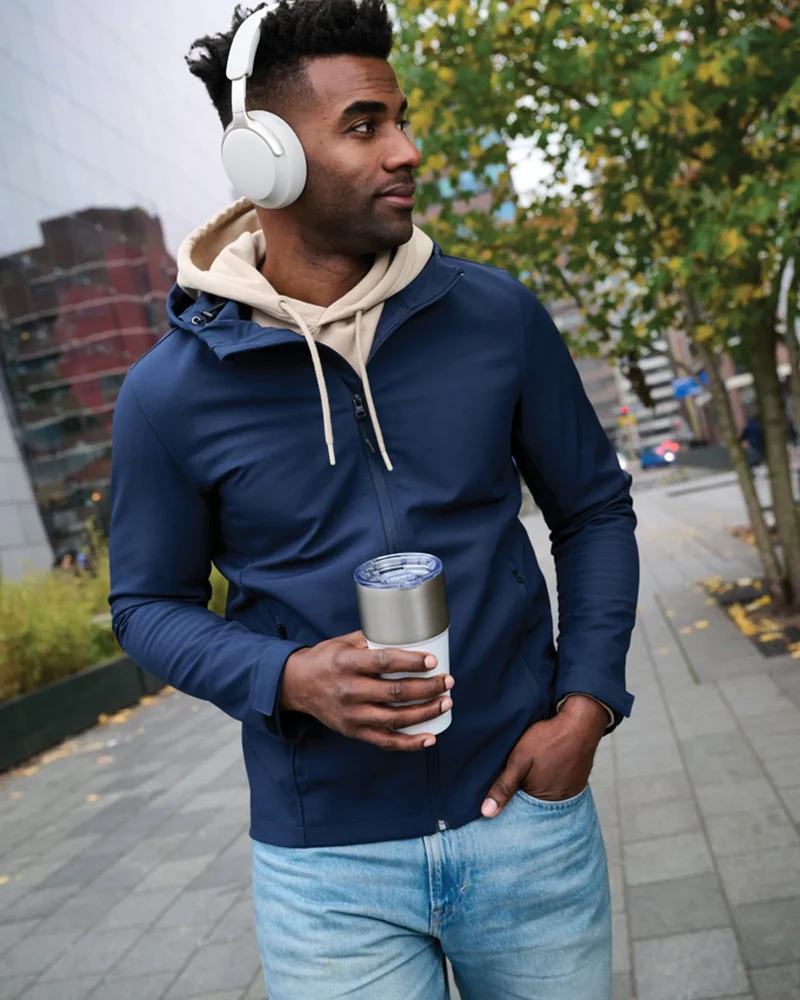 Casque audio ANC en plastique recyclé à personnaliser