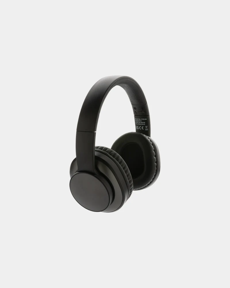 Casque audio aluminium recyclé Terra RCS à personnaliser