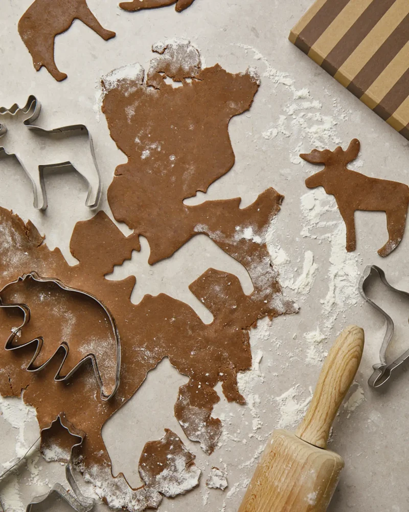 Emporte-pièces en inox Vinga Nordic 5 pièces à personnaliser