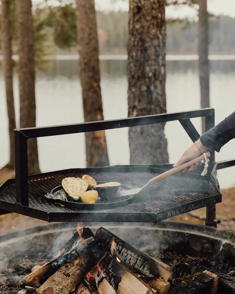 Grille de cuisson fer Vinga Monte Ardoise 30 cm à personnaliser