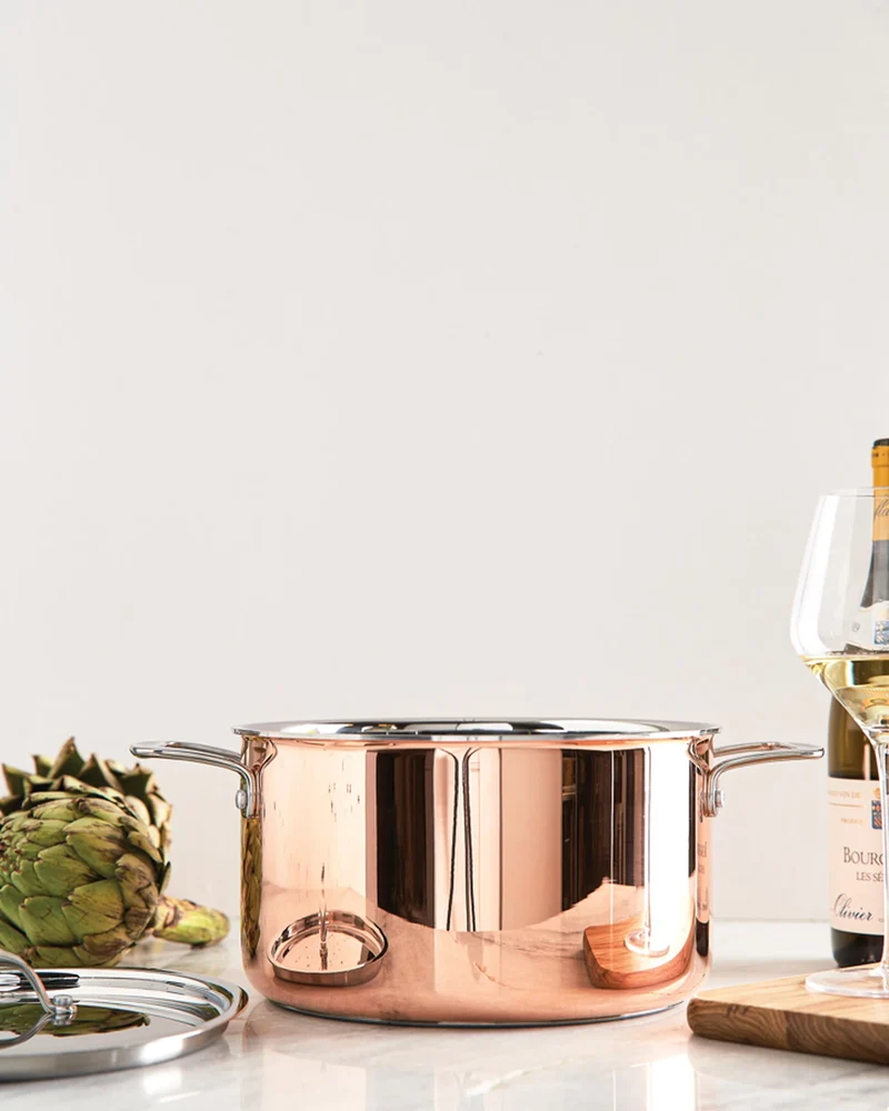 Casserole en cuivre Vinga Baron 6L à personnaliser