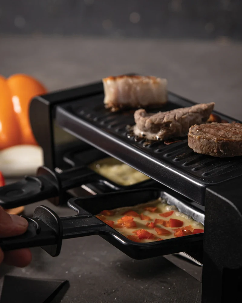 Mini appareil à raclette acier Boska 220V à personnaliser
