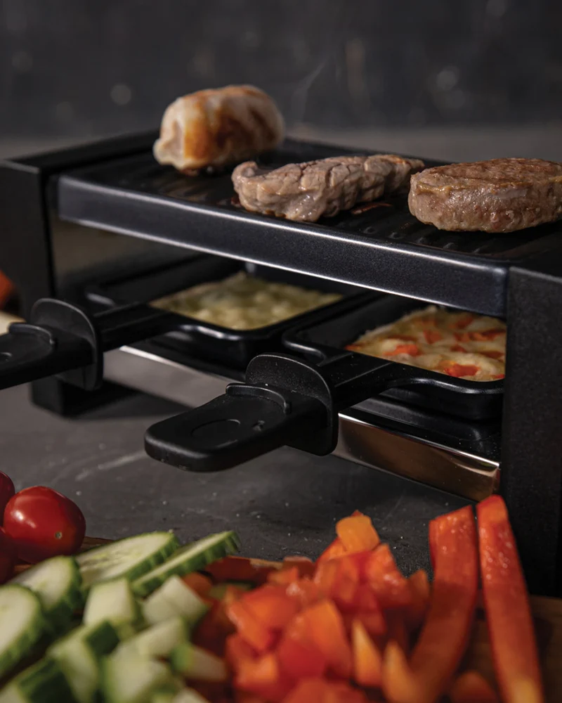 Mini appareil à raclette acier Boska 220V à personnaliser