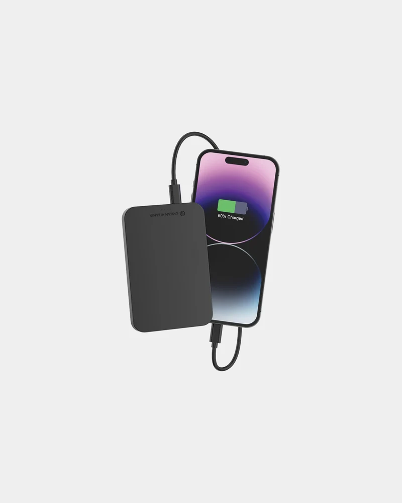 Powerbank 5000mAh aluminium recyclé Urban Vitamin à personnaliser