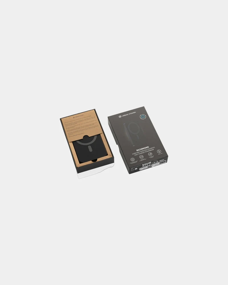 Powerbank 5000mAh aluminium recyclé Urban Vitamin à personnaliser