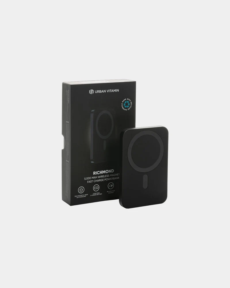 Powerbank 5000mAh aluminium recyclé Urban Vitamin à personnaliser