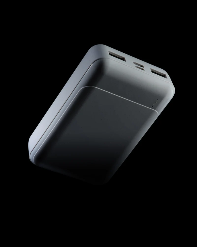 Batterie de secours 10.000 mAh en plastique recyclé à personnaliser