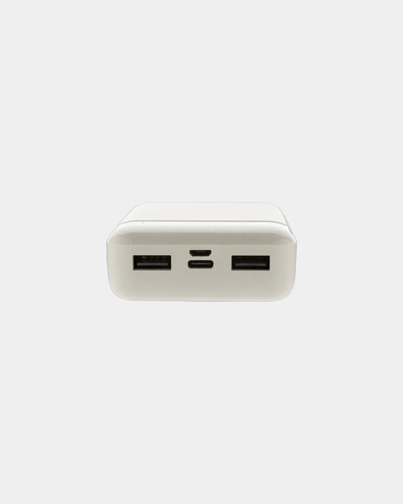 Batterie de secours 10.000 mAh en plastique recyclé à personnaliser