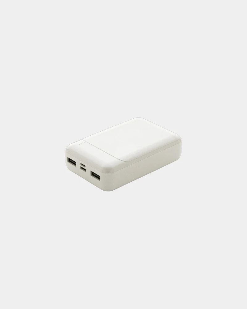 Batterie de secours 10.000 mAh en plastique recyclé à personnaliser