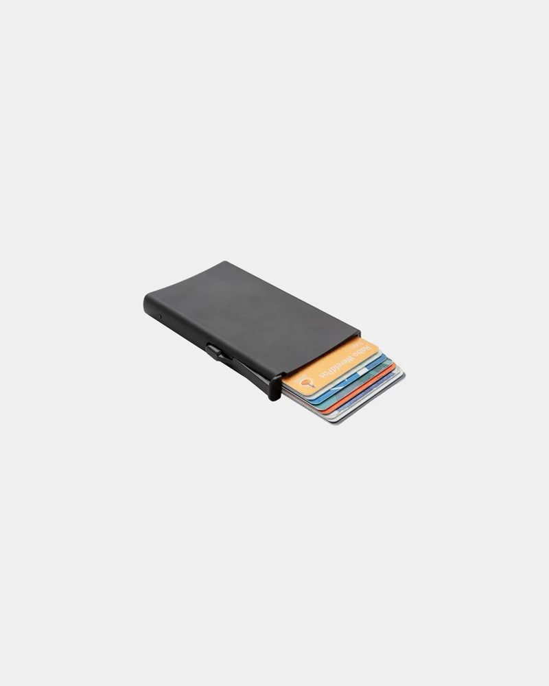Porte-cartes aluminium anti-RFID à personnaliser