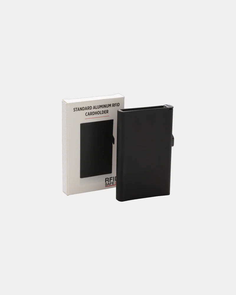Porte-cartes aluminium anti-RFID à personnaliser