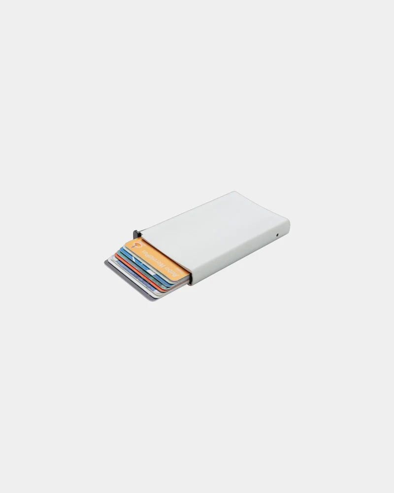 Porte-cartes aluminium anti-RFID à personnaliser