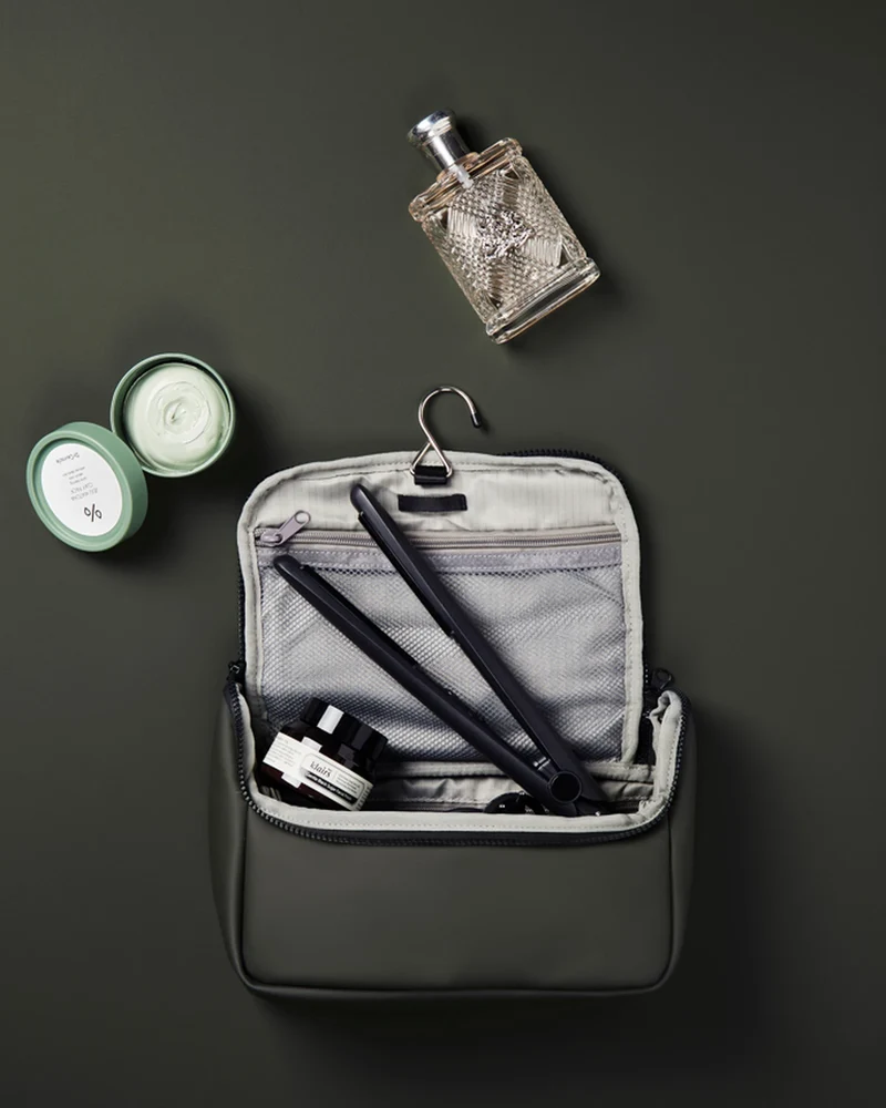 Trousse de toilette PU Vinga Baltimore à personnaliser