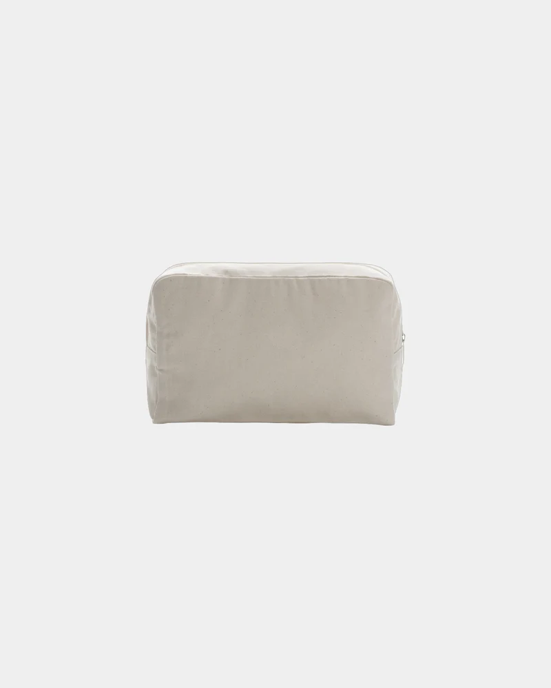Trousse de toilette toile recyclée Aware™ à personnaliser