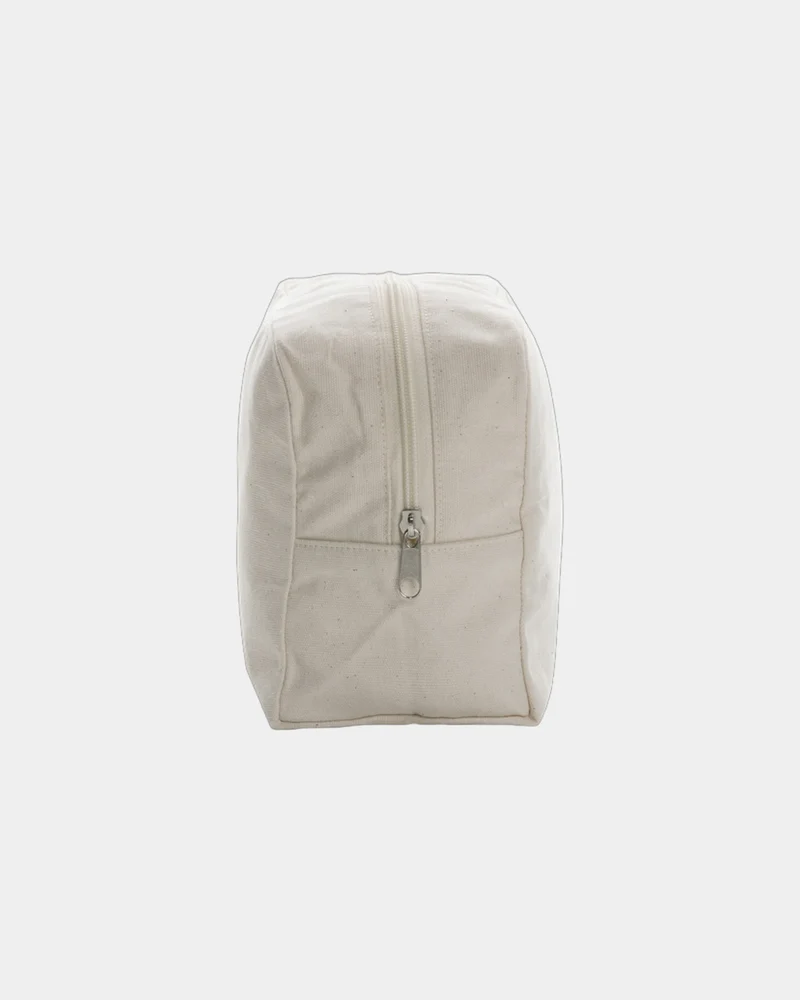 Trousse de toilette toile recyclée Aware™ à personnaliser
