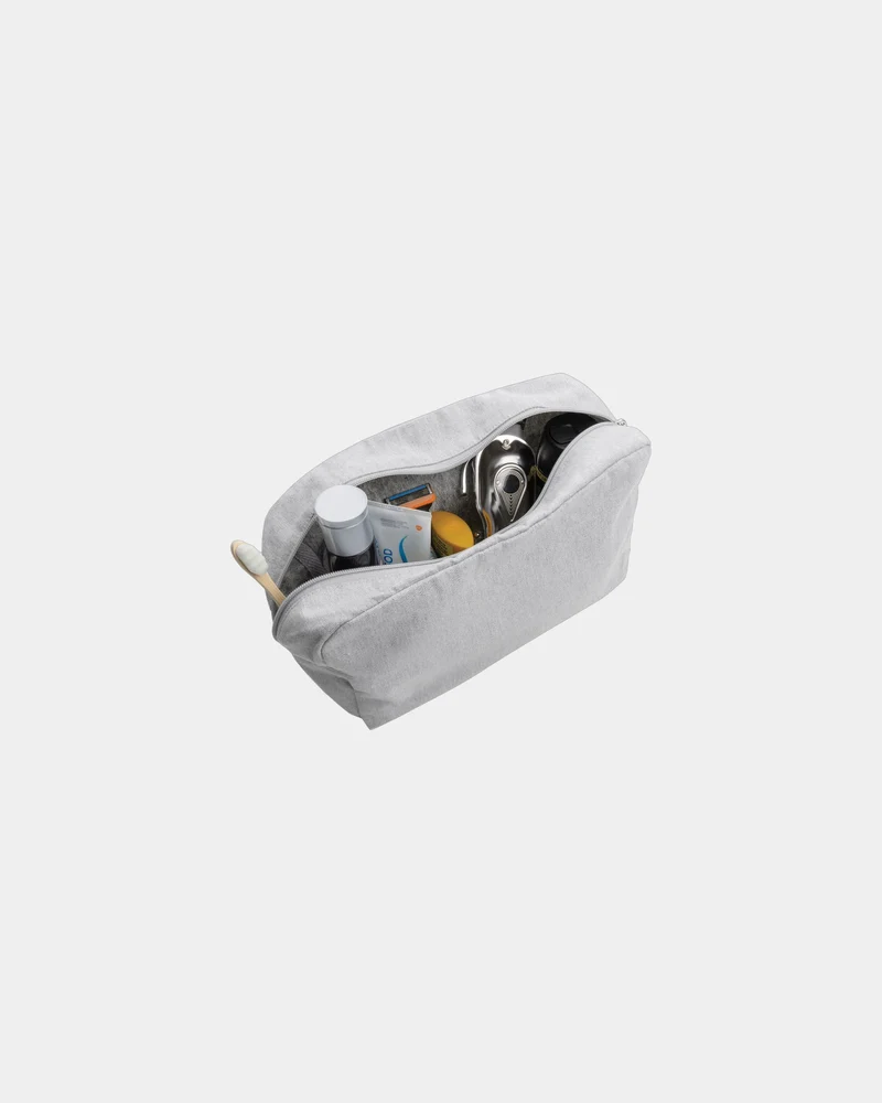 Trousse de toilette toile recyclée Aware™ à personnaliser