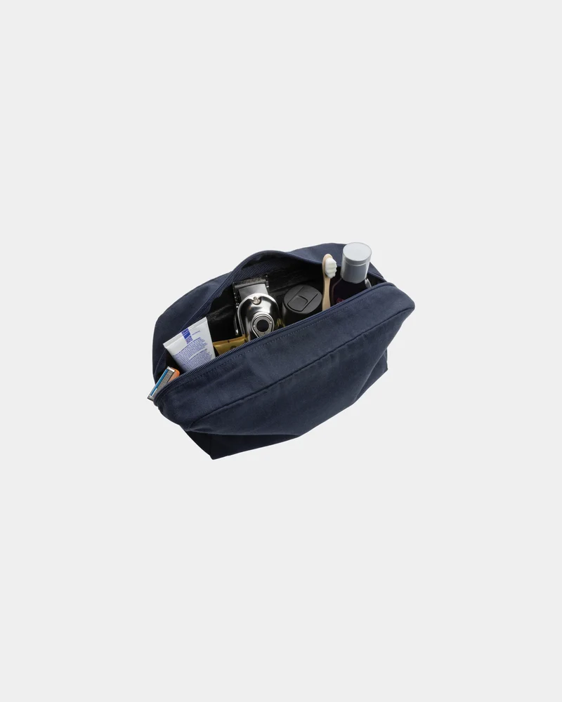 Trousse de toilette toile recyclée Aware™ à personnaliser