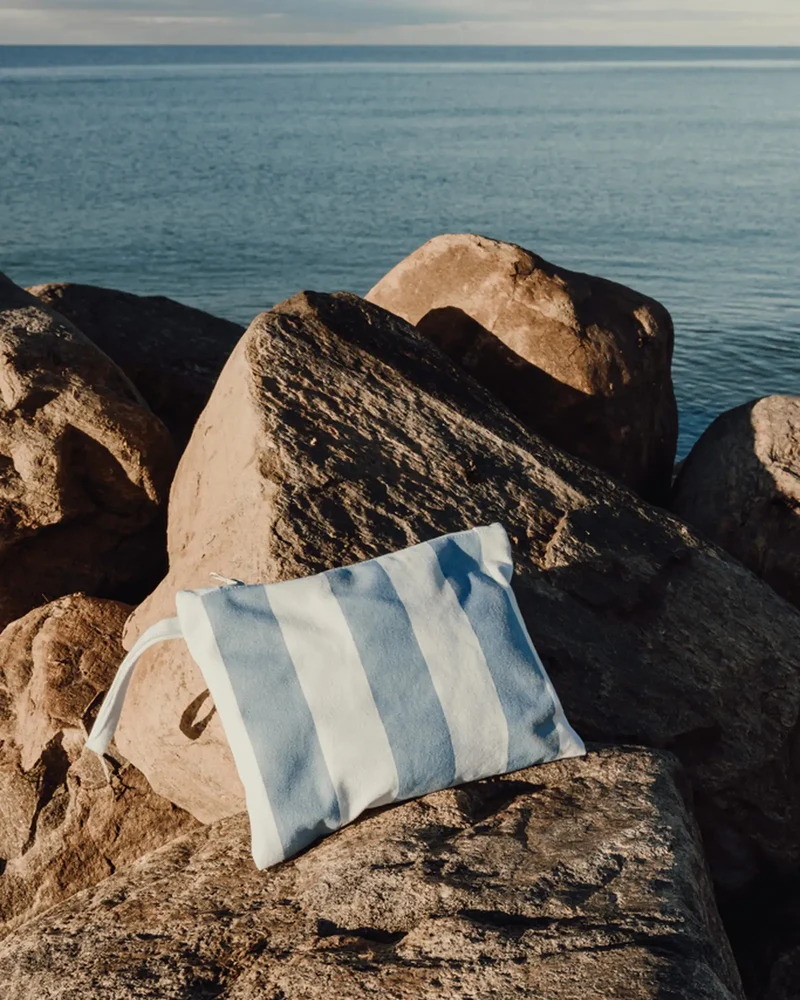 Sac essentiels GRS coton recyclé Vinga Lagoa à personnaliser