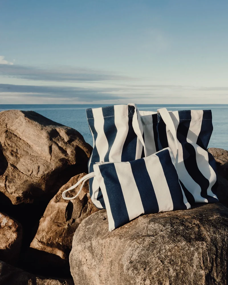 Sac essentiels GRS coton recyclé Vinga Lagoa à personnaliser