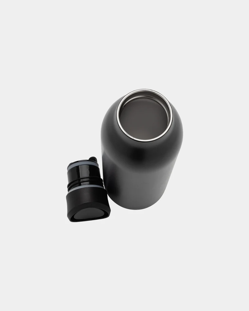 Bouteille d'eau acier recyclé Alok 600ml à personnaliser