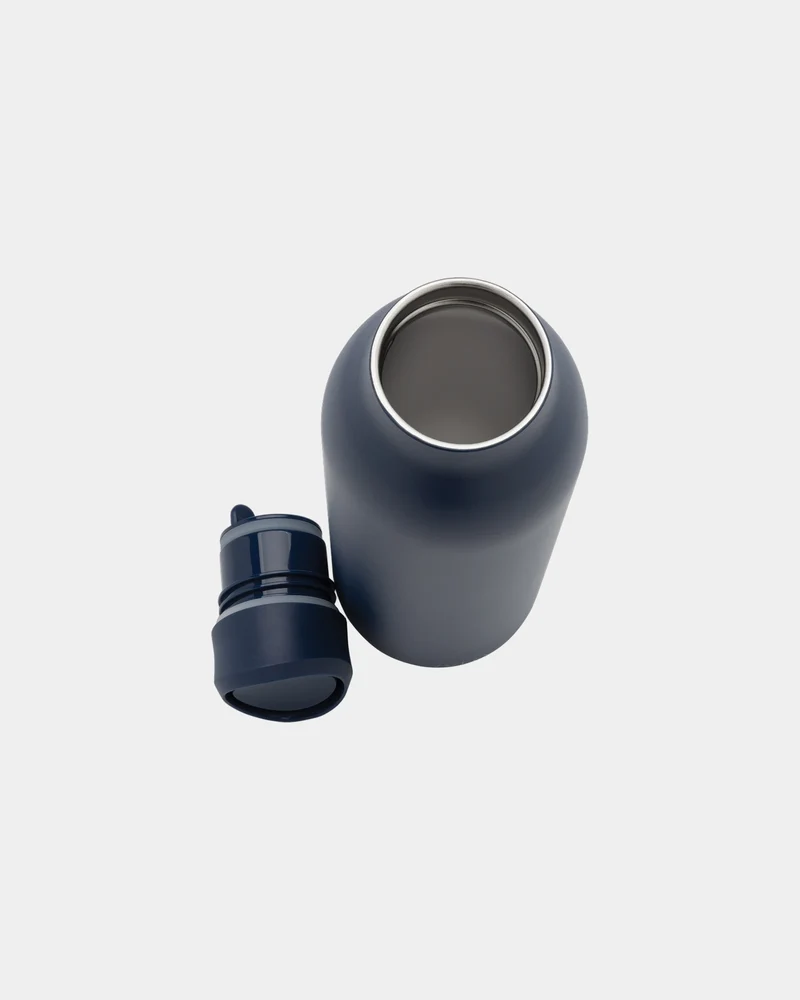 Bouteille d'eau acier recyclé Alok 600ml à personnaliser