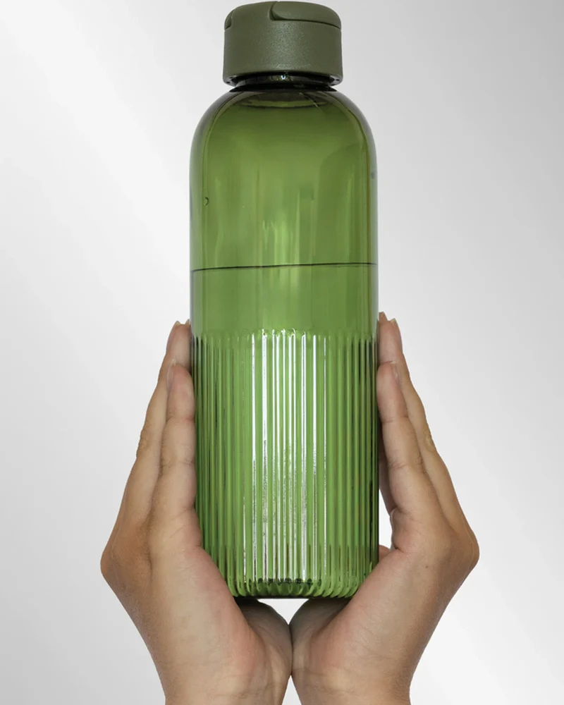 Bouteille étanche rPET 750ml Ripple à personnaliser