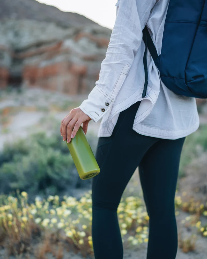 Bouteille 500ml en PP recyclé à personnaliser
