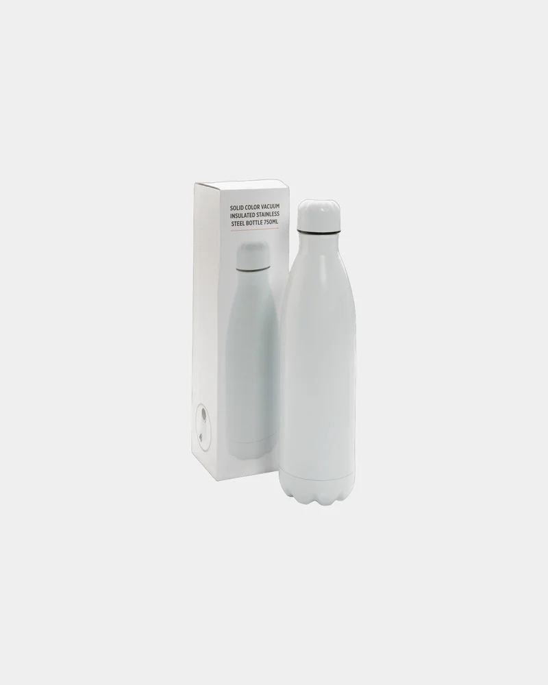 Bouteille isotherme acier 750ml à personnaliser