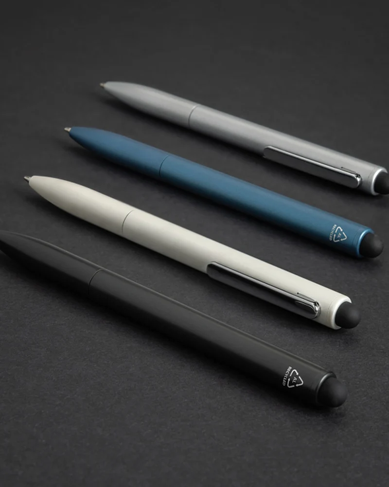 Stylo en aluminium recyclé Kymi à personnaliser