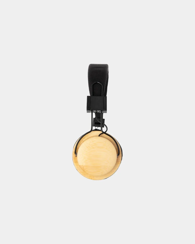 Casque audio en bambou à personnaliser
