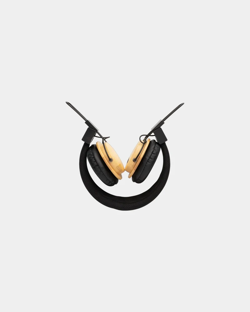 Casque audio en bambou à personnaliser