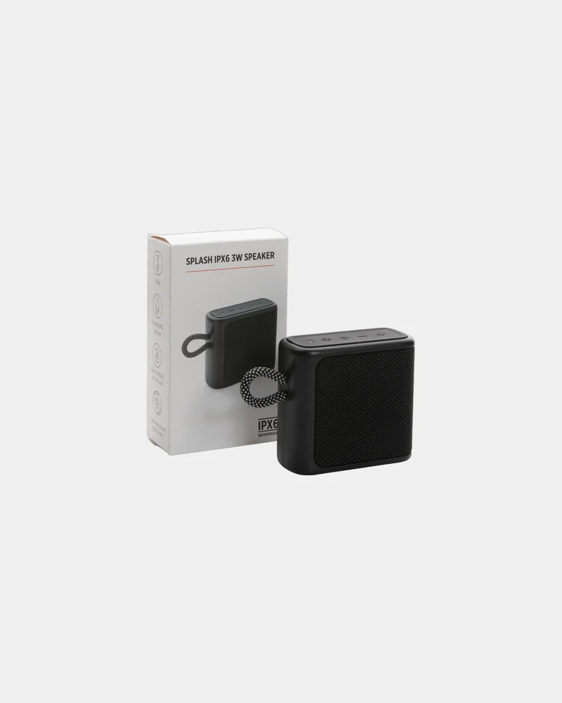 Enceinte waterproof IPX6 3W en ABS à personnaliser
