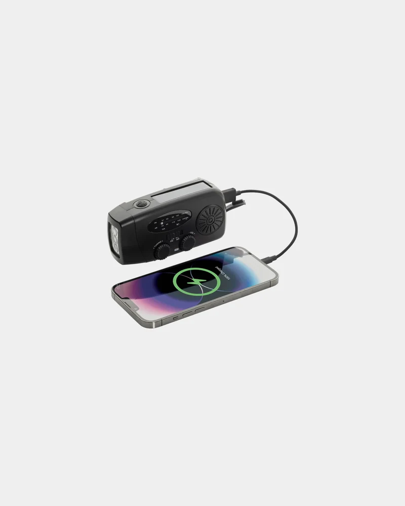 Radio d'urgence ABS recyclé RescueWave à personnaliser