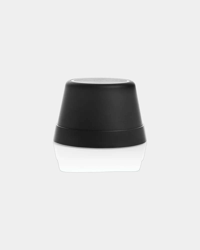 Haut-parleur magnétique aluminium recyclé 5W à personnaliser