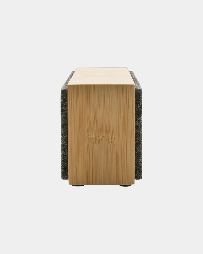 Haut-parleur sans fil 10W en bambou à personnaliser