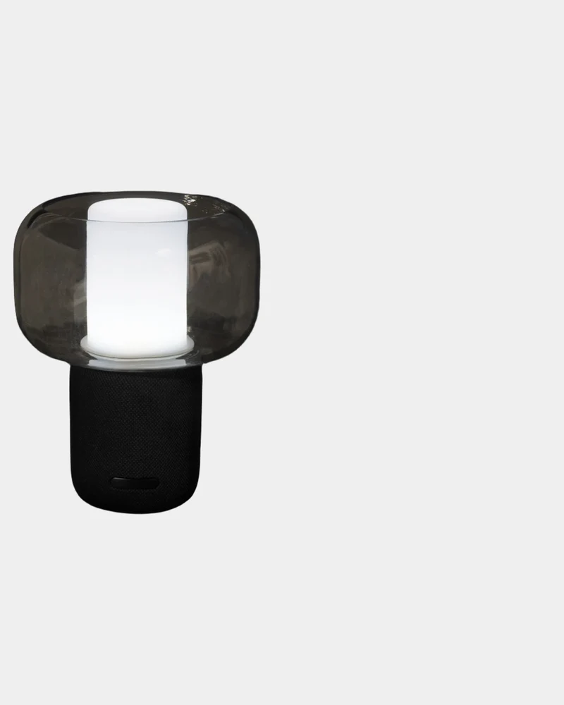 Lampe haut-parleur 10W en plastique recyclé à personnaliser