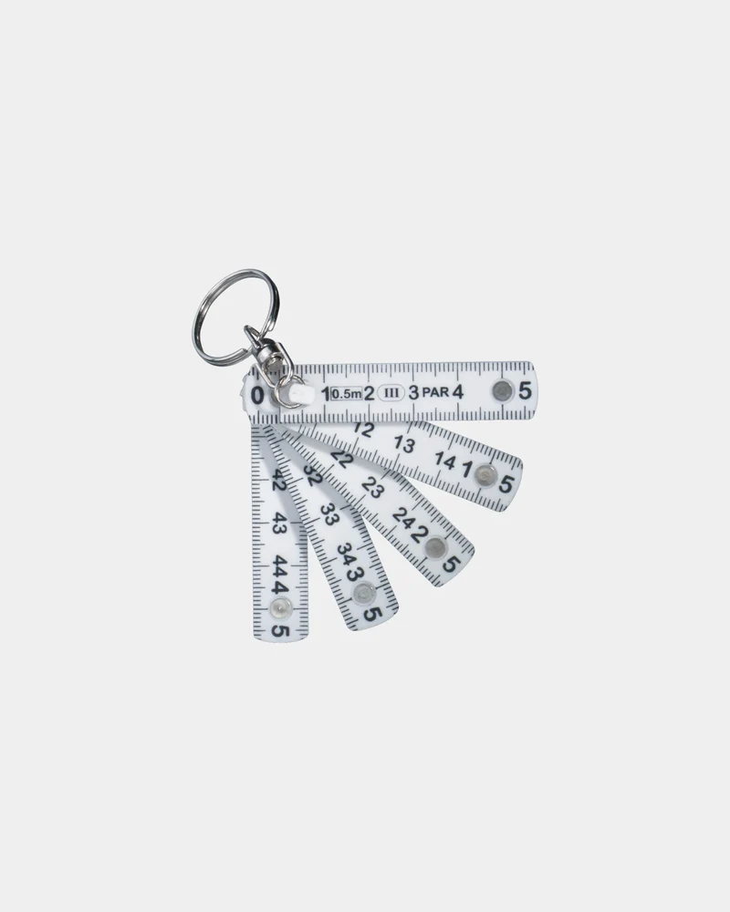 Mini règle pliable porte-clés à personnaliser