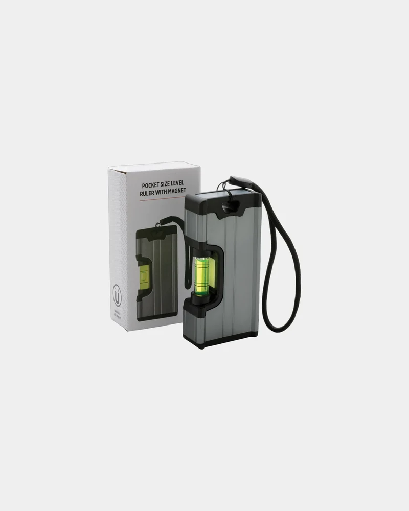 Règle de poche aluminium 10 cm à personnaliser