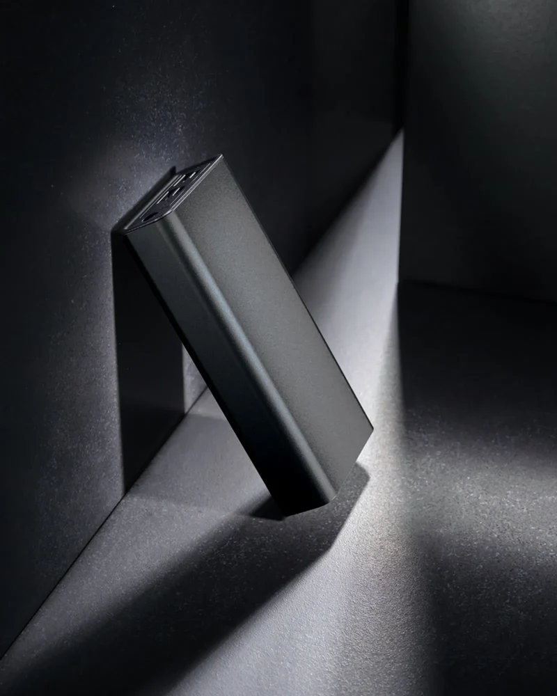 Powerbank aluminium recyclé 20.000 mAh à personnaliser