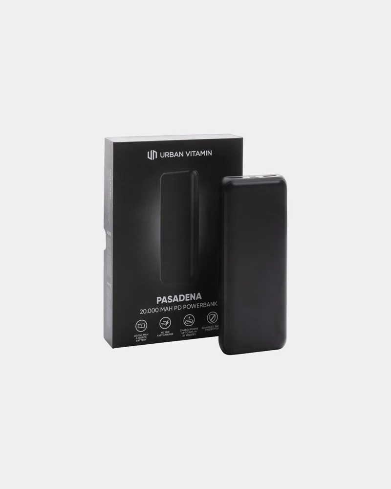 Powerbank 20.000 mAh Urban Vitamin Pasadena à personnaliser