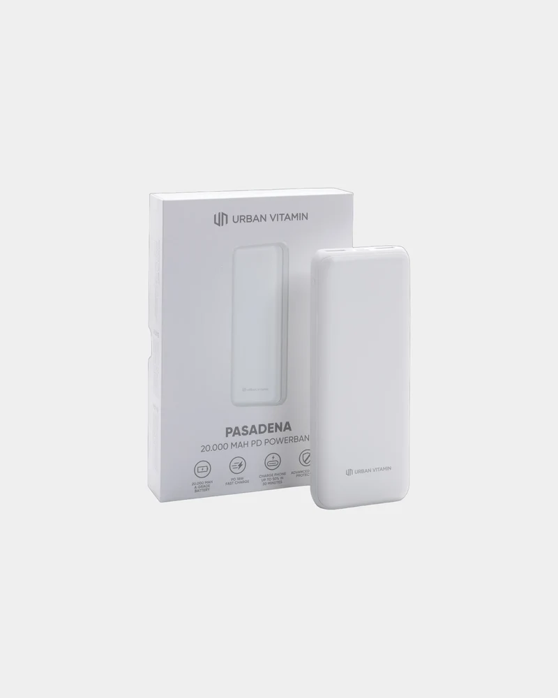 Powerbank 20.000 mAh Urban Vitamin Pasadena à personnaliser